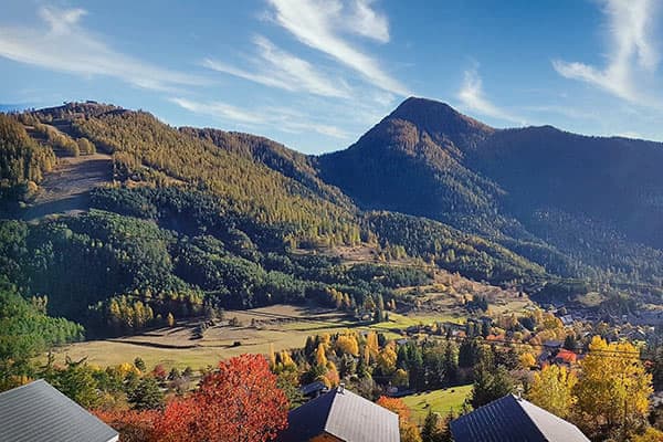 Prenez le temps d'apprecier la vue depuis la terasse de votre chambre